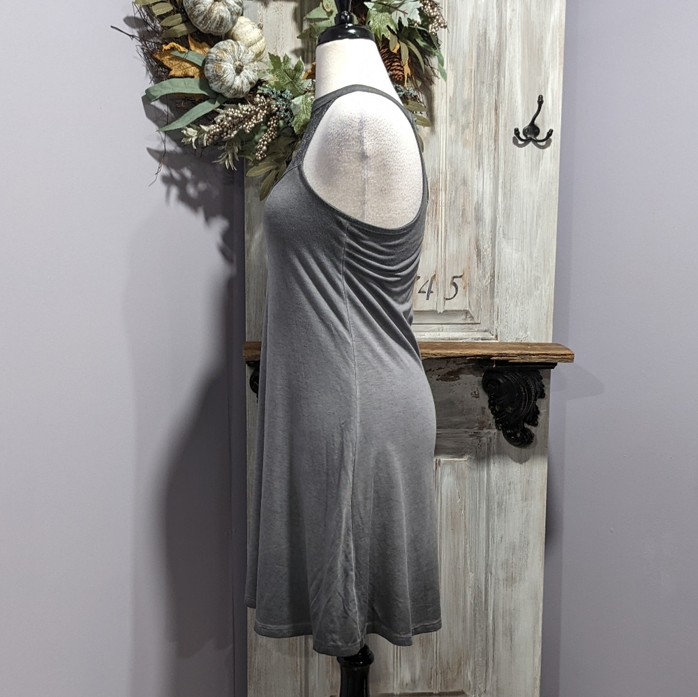 🖤SOLD🖤NWOT Mudd gray skater dress - Picture 3 of 8